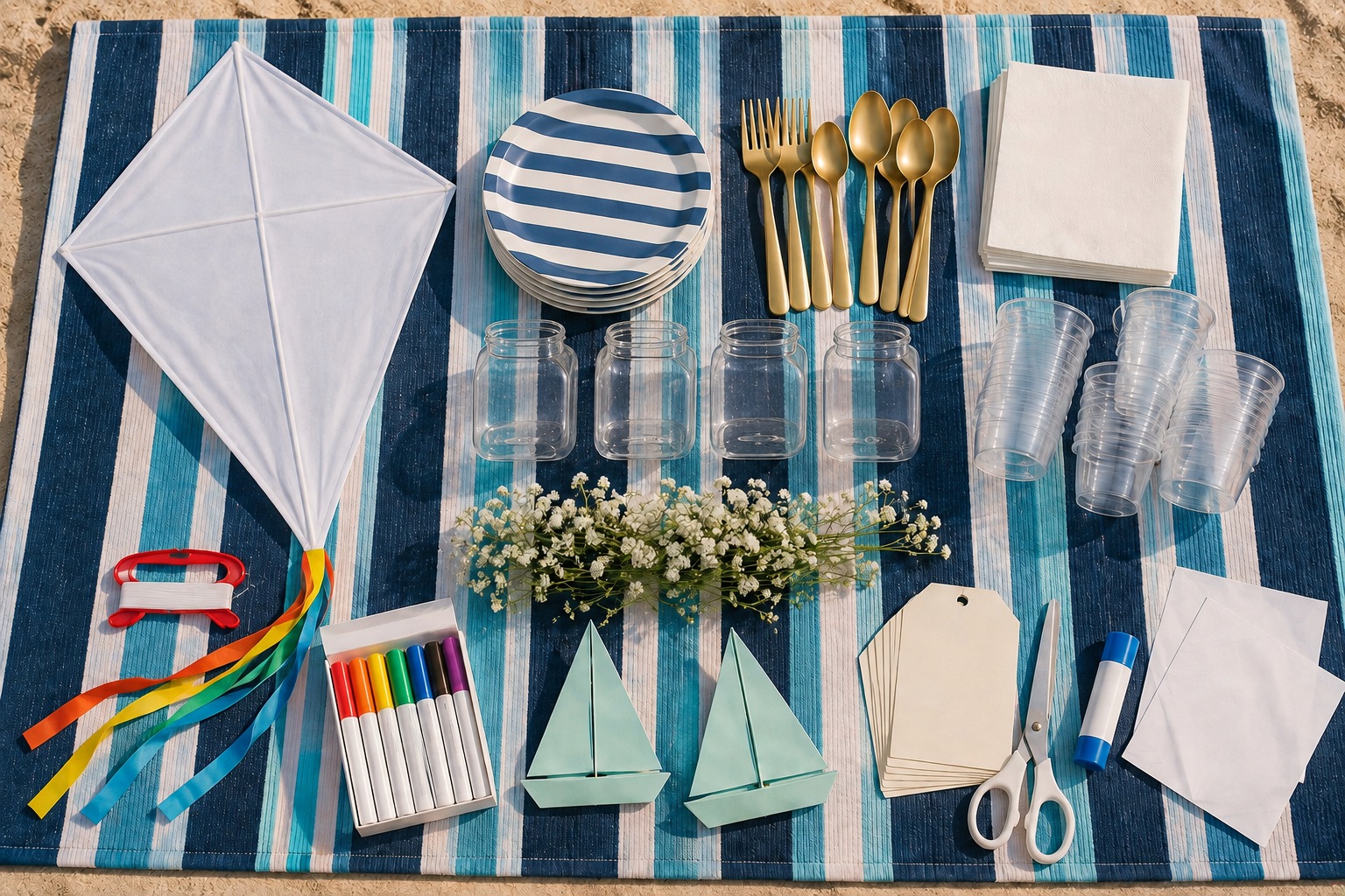 La Marée — representative supplies, not the complete counted inventory